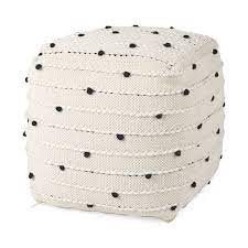 Puf de lunares negros PoufDot