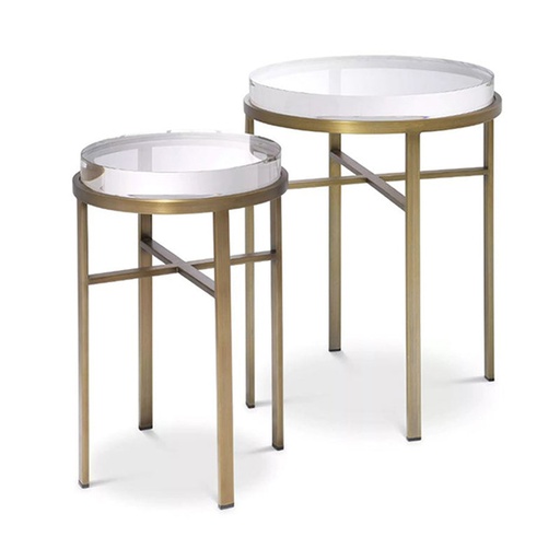 [side-table-set-hade-g] Juego de mesitas auxiliares Hade G